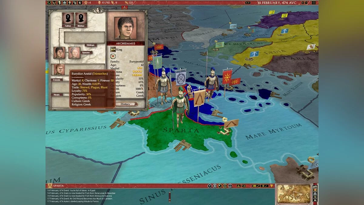 Скриншот из игры Europa Universalis: Rome - 11