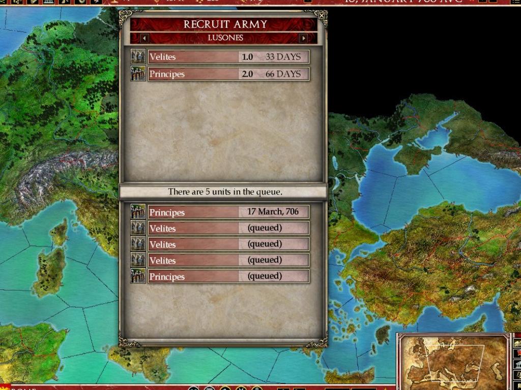 Скриншот из игры Europa Universalis: Rome - 4