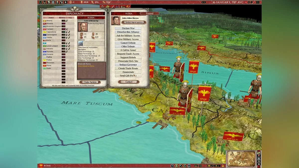 Скриншот из игры Europa Universalis: Rome - 27
