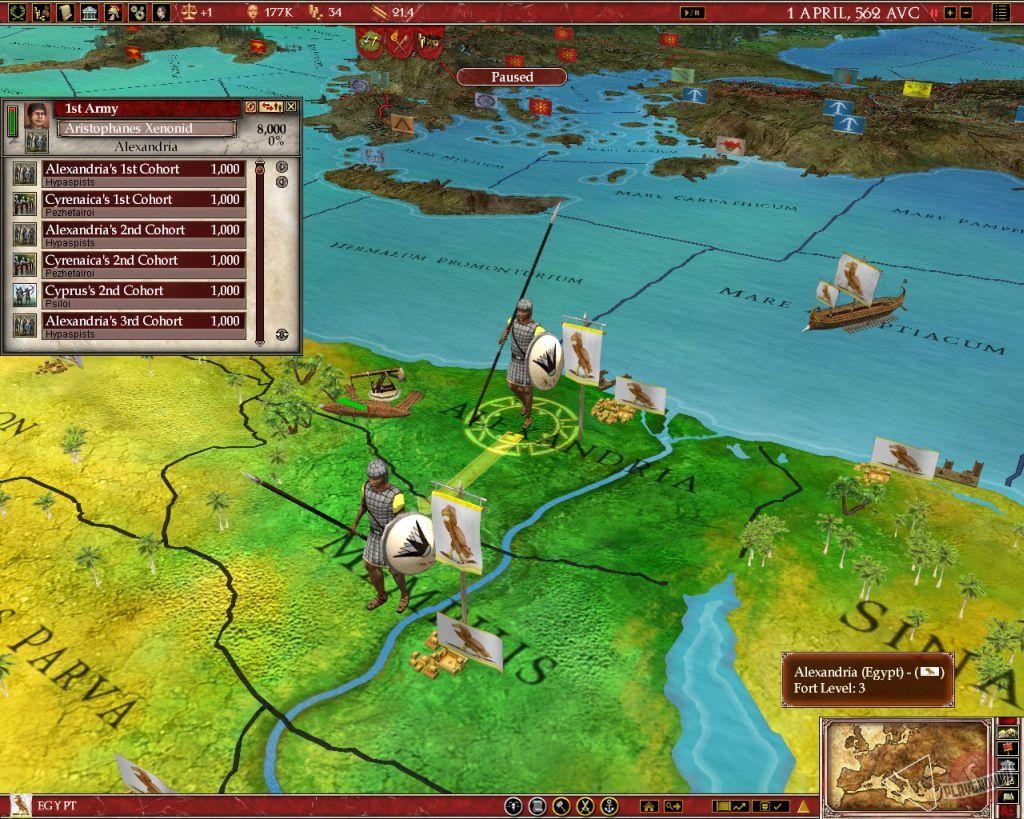 Скриншот из игры Europa Universalis: Rome - 19