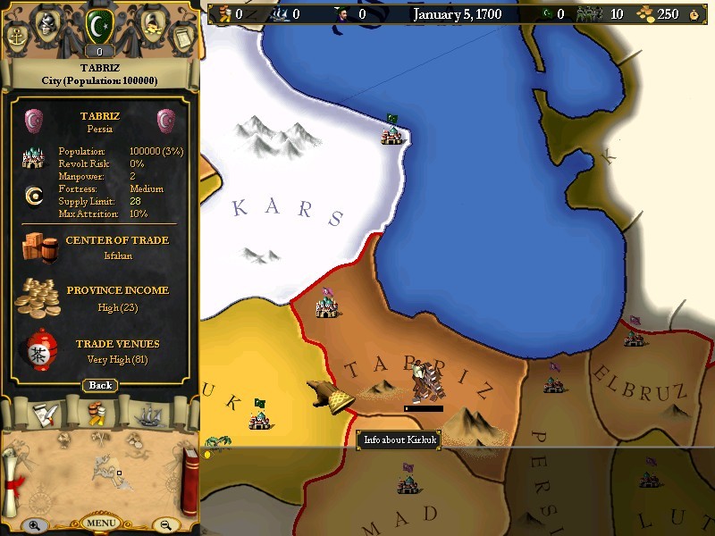 Скриншот из игры Europa Universalis - 53