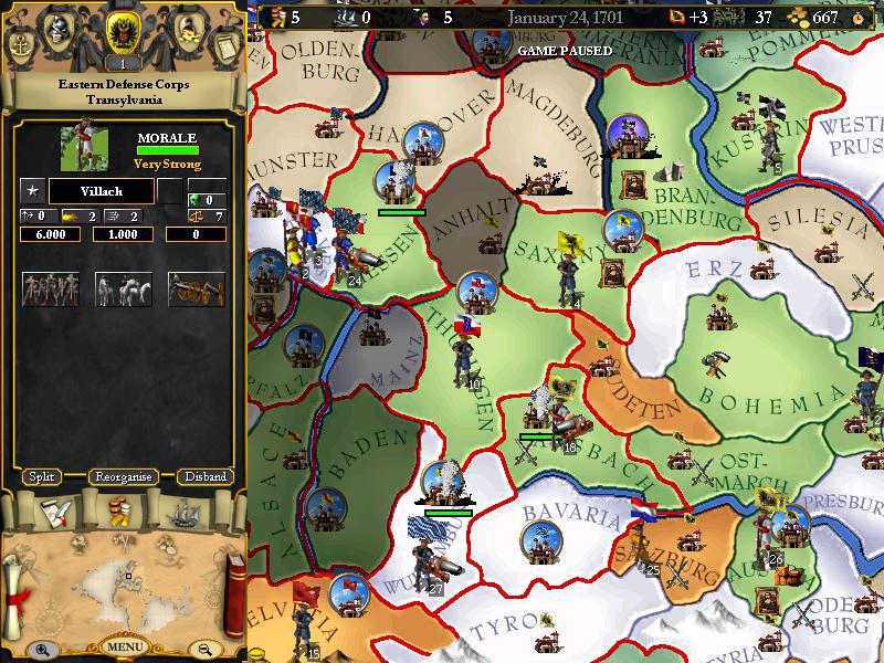Скриншот из игры Europa Universalis - 60