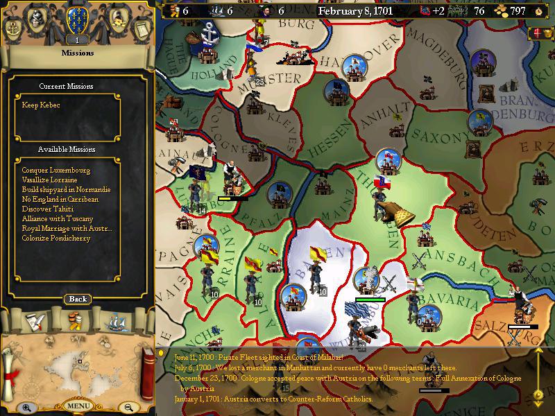 Скриншот из игры Europa Universalis - 51