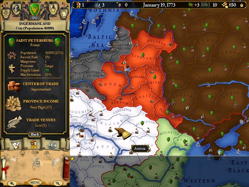 Скриншот из игры Europa Universalis - 48