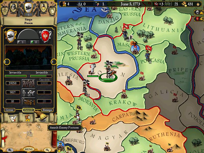 Скриншот из игры Europa Universalis - 28