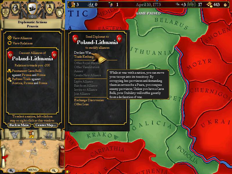 Скриншот из игры Europa Universalis - 12