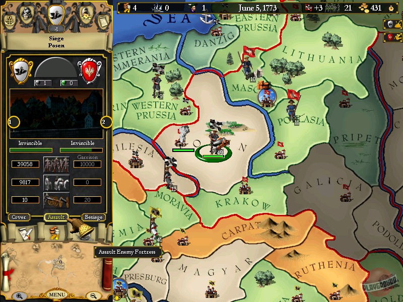 Скриншот из игры Europa Universalis - 43