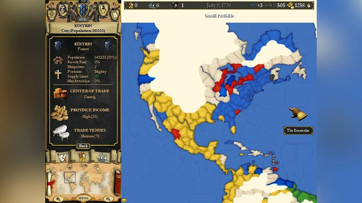 Скриншот из игры Europa Universalis - 11