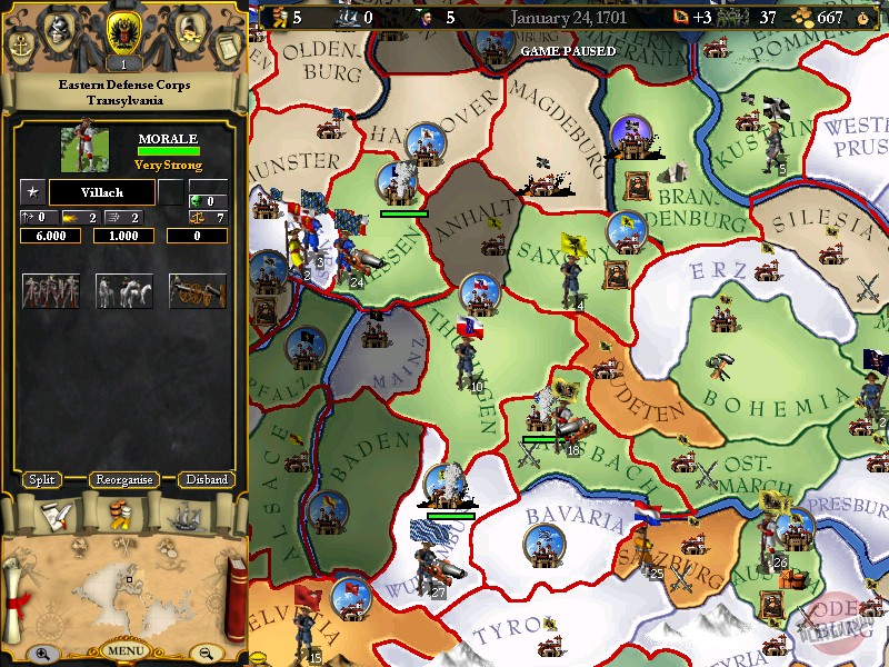Скриншот из игры Europa Universalis - 15