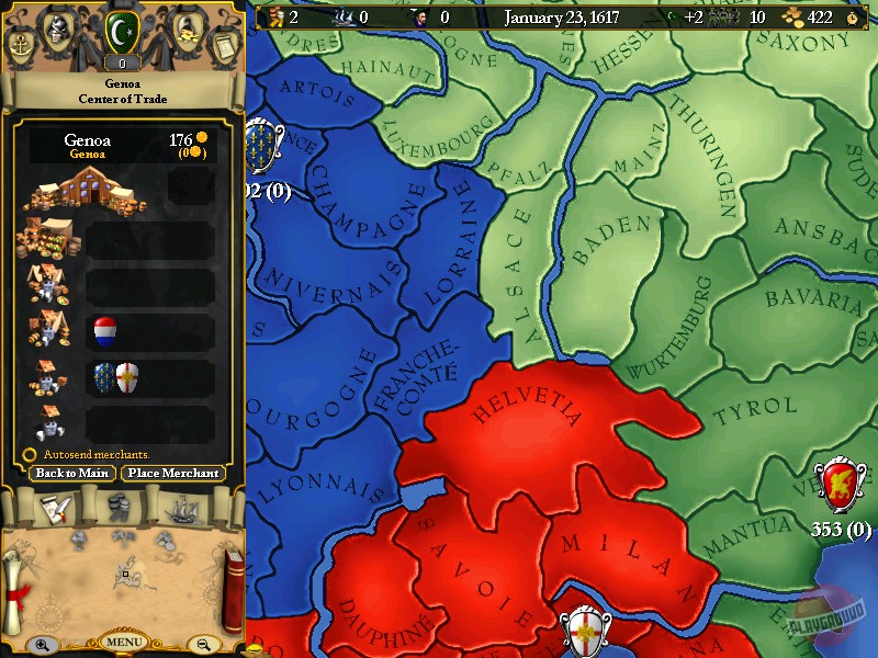 Скриншот из игры Europa Universalis - 25