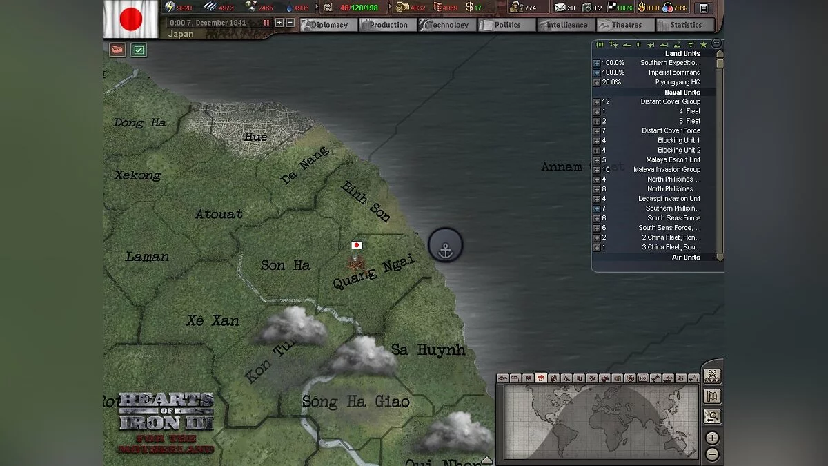 Скриншот из игры Hearts of Iron 3: For the Motherland - 16