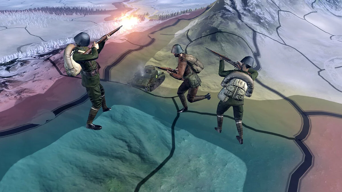 Скриншот из игры Hearts of Iron 4: Death or Dishonor - 4