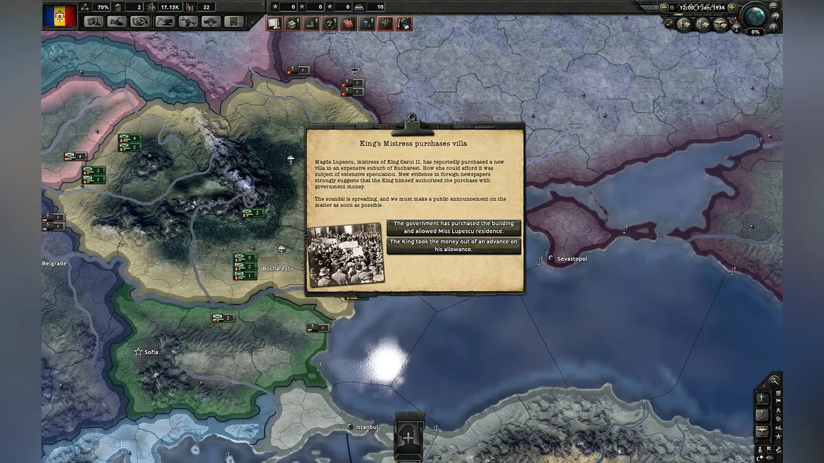 Скриншот из игры Hearts of Iron 4: Death or Dishonor - 5