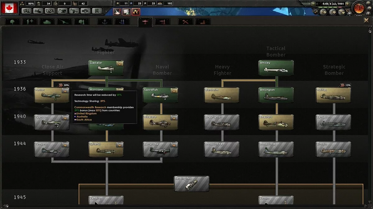 Скриншот из игры Hearts of Iron 4: Together for Victory - 1