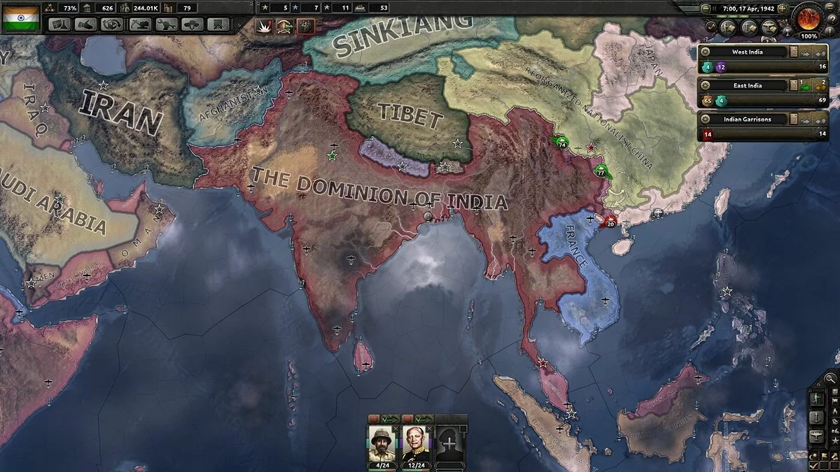 Скриншот из игры Hearts of Iron 4: Together for Victory - 9