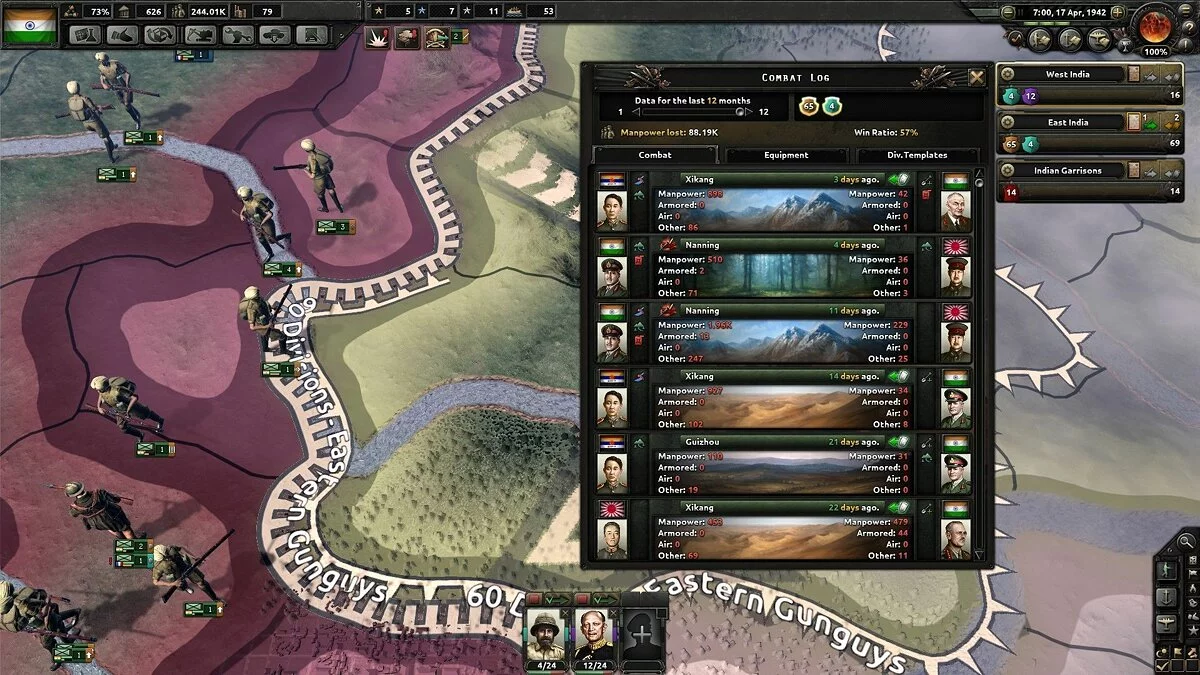 Скриншот из игры Hearts of Iron 4: Together for Victory - 10