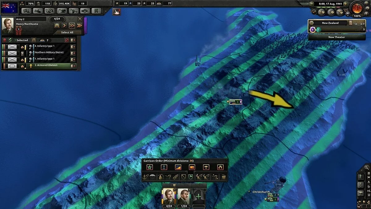 Скриншот из игры Hearts of Iron 4: Together for Victory - 3