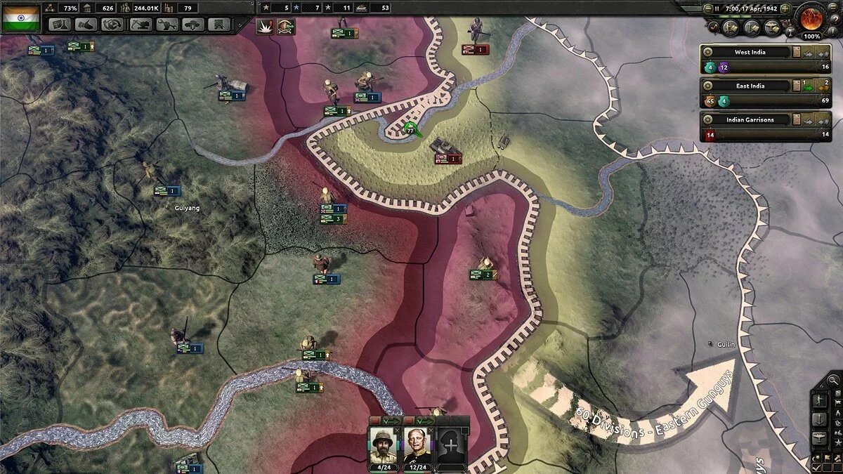 Скриншот из игры Hearts of Iron 4: Together for Victory - 8