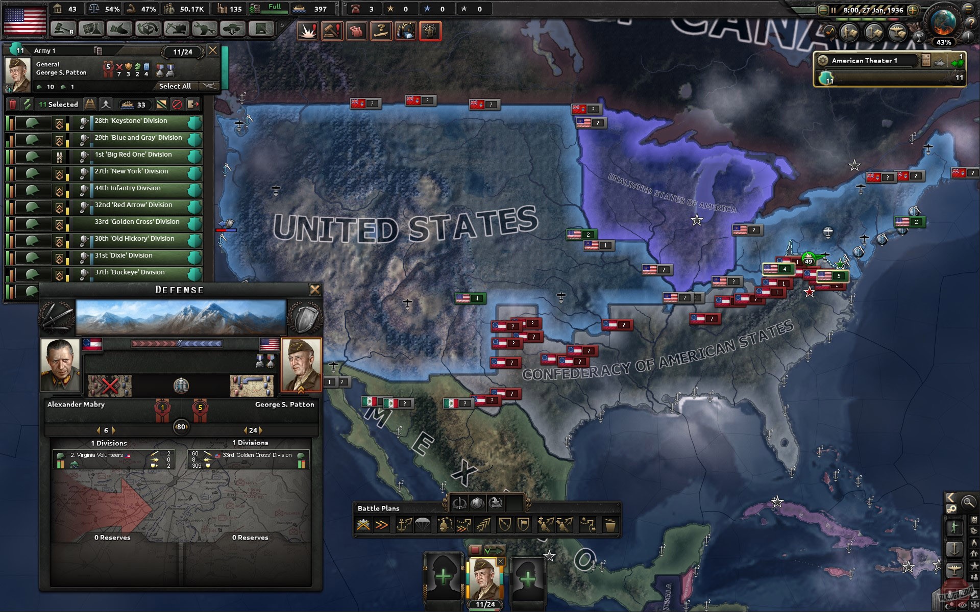 Скриншот из игры Hearts of Iron 4 - 57