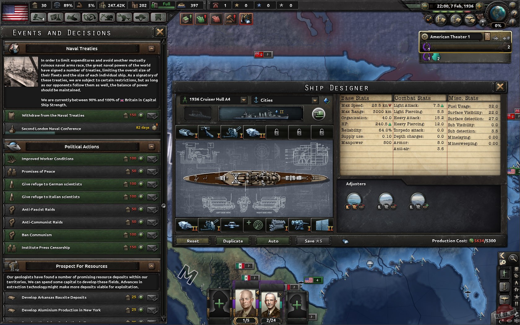 Скриншот из игры Hearts of Iron 4 - 42