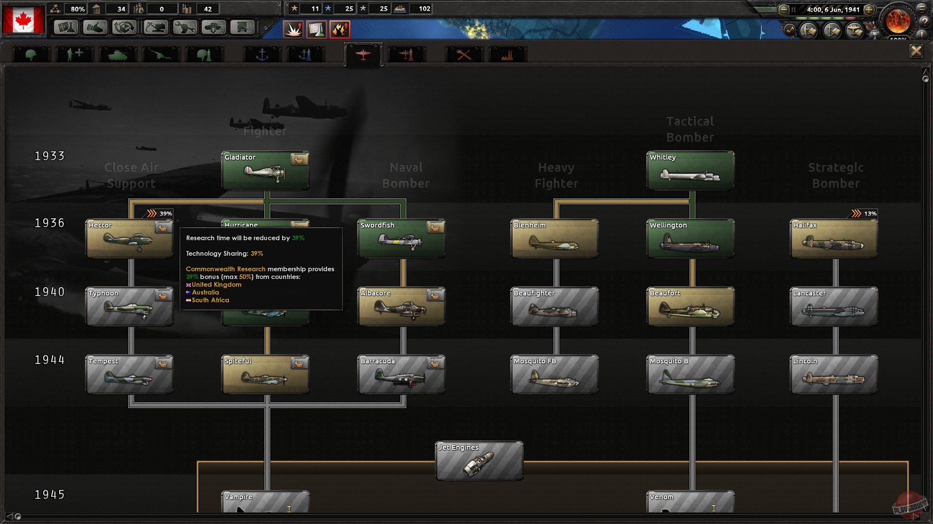 Скриншот из игры Hearts of Iron 4 - 5