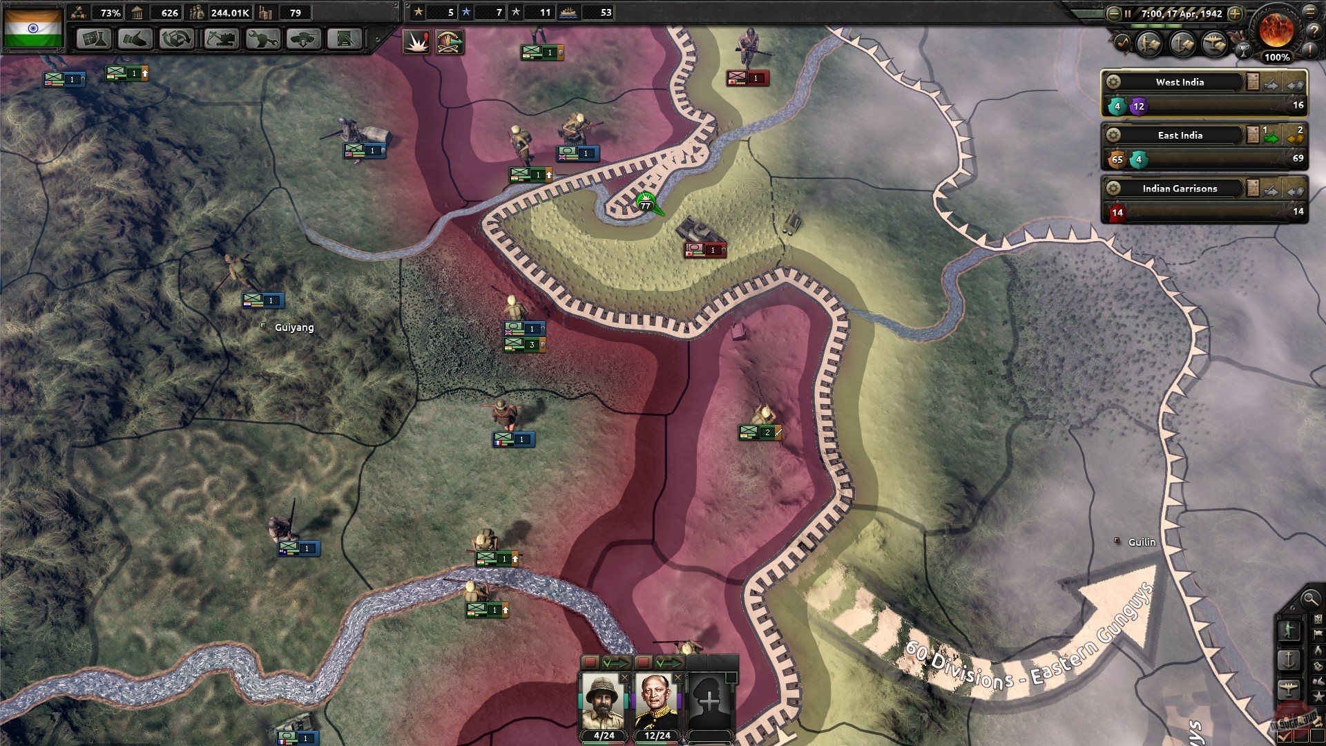 Скриншот из игры Hearts of Iron 4 - 20
