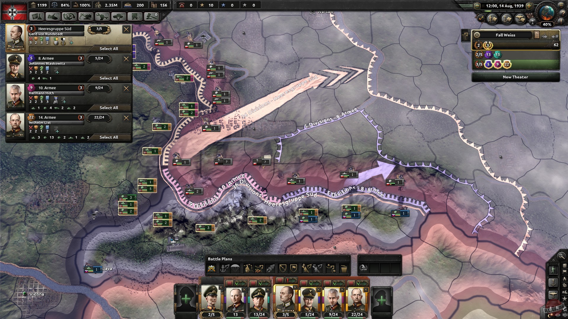 Скриншот из игры Hearts of Iron 4 - 52