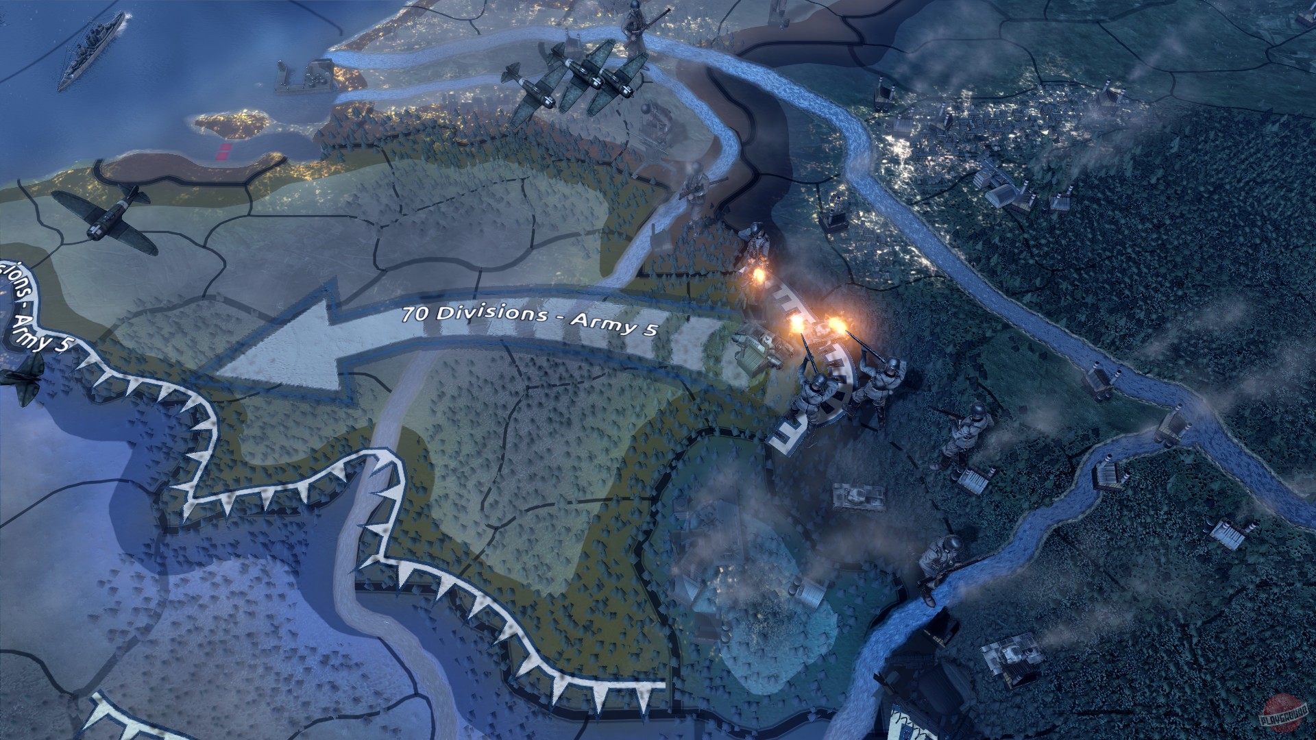Скриншот из игры Hearts of Iron 4 - 71