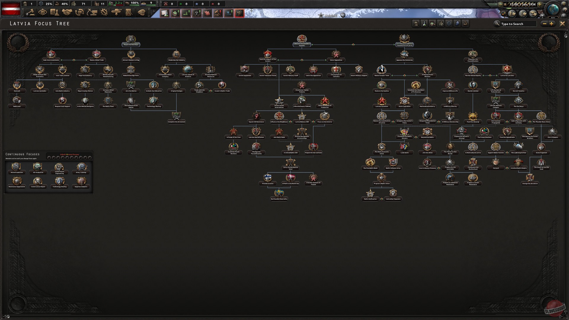 Скриншот из игры Hearts of Iron 4 - 26