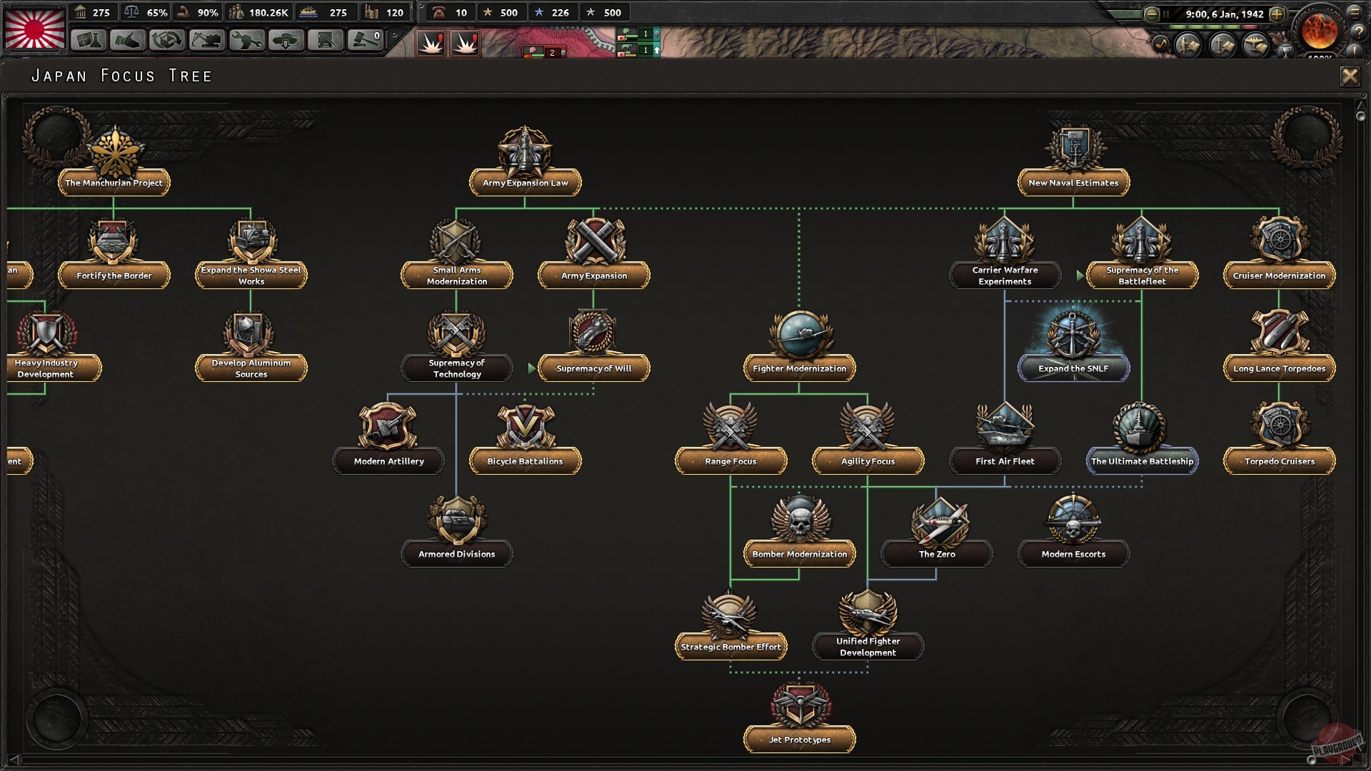 Скриншот из игры Hearts of Iron 4 - 29