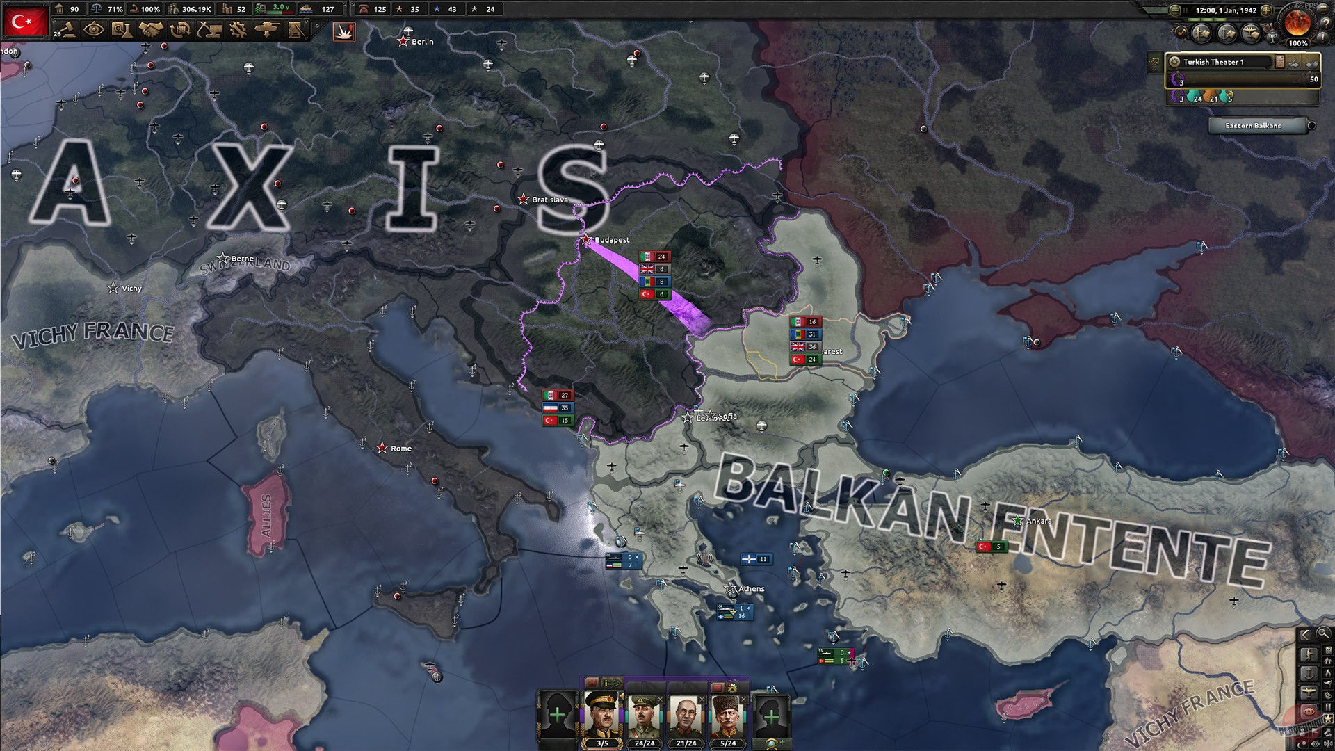 Скриншот из игры Hearts of Iron 4 - 35