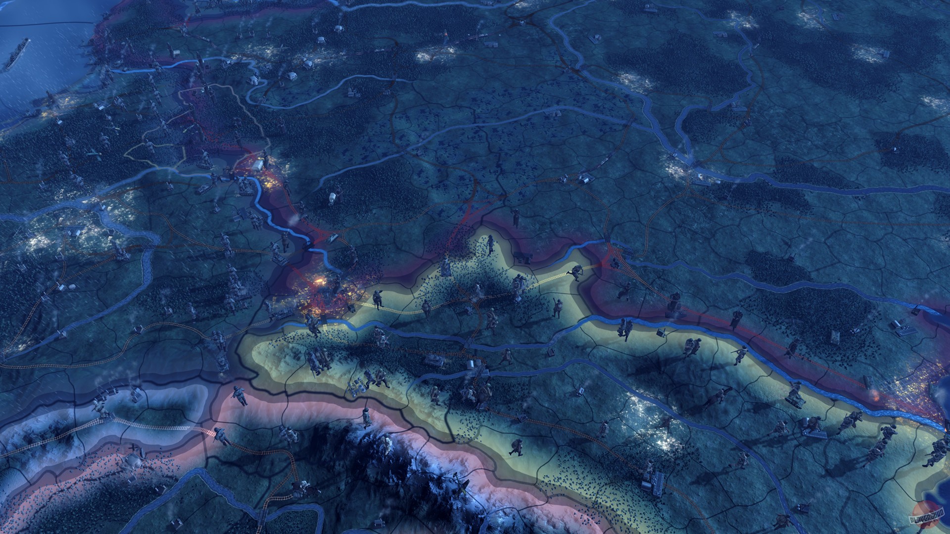 Скриншот из игры Hearts of Iron 4 - 53