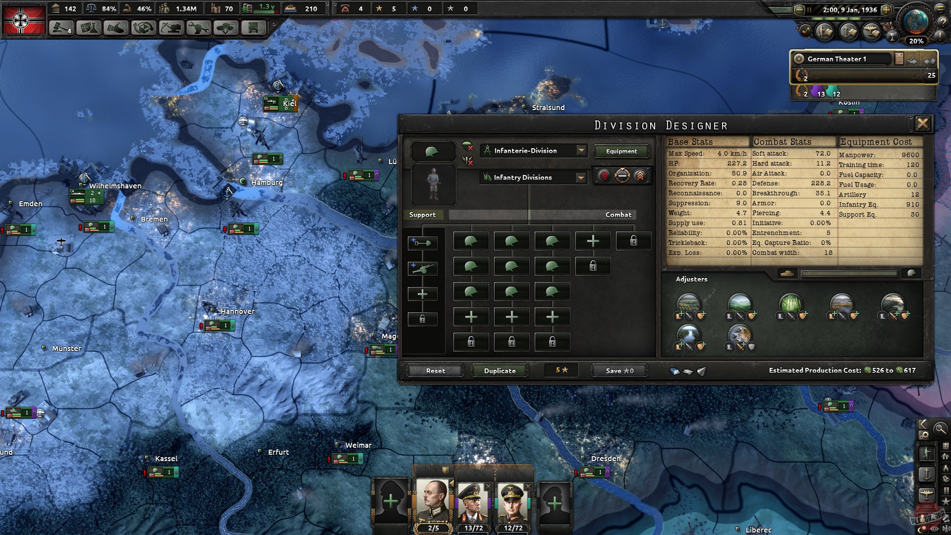 Скриншот из игры Hearts of Iron 4 - 72
