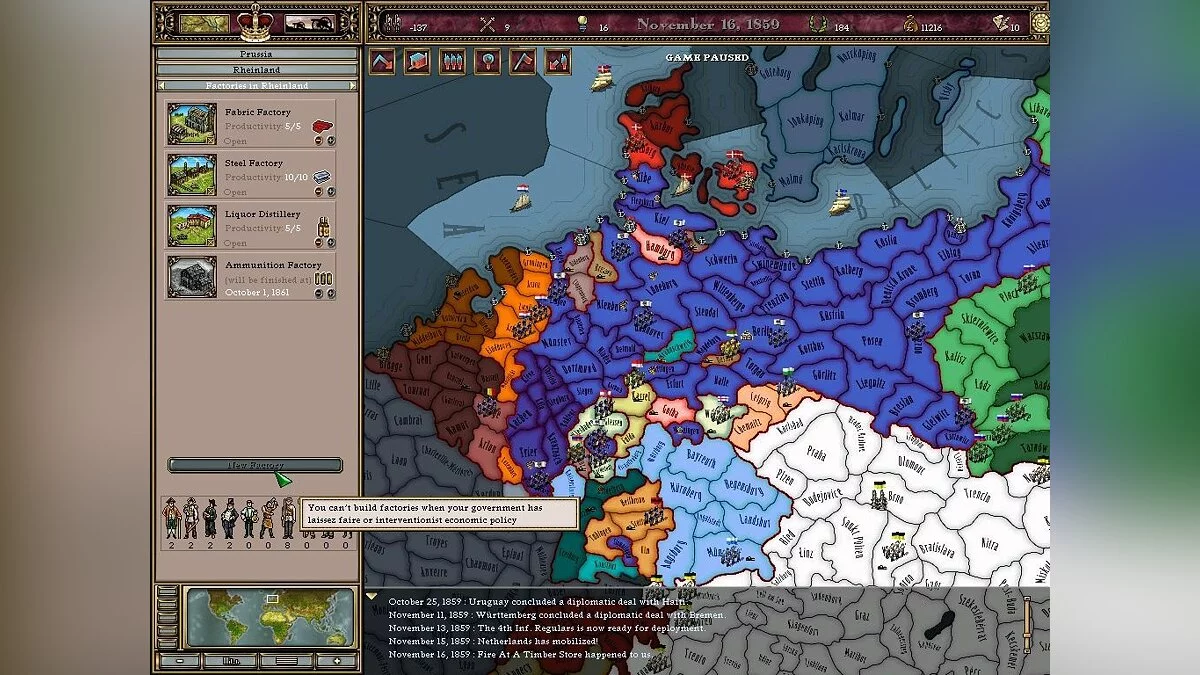 Скриншот из игры Victoria: Revolutions - 7