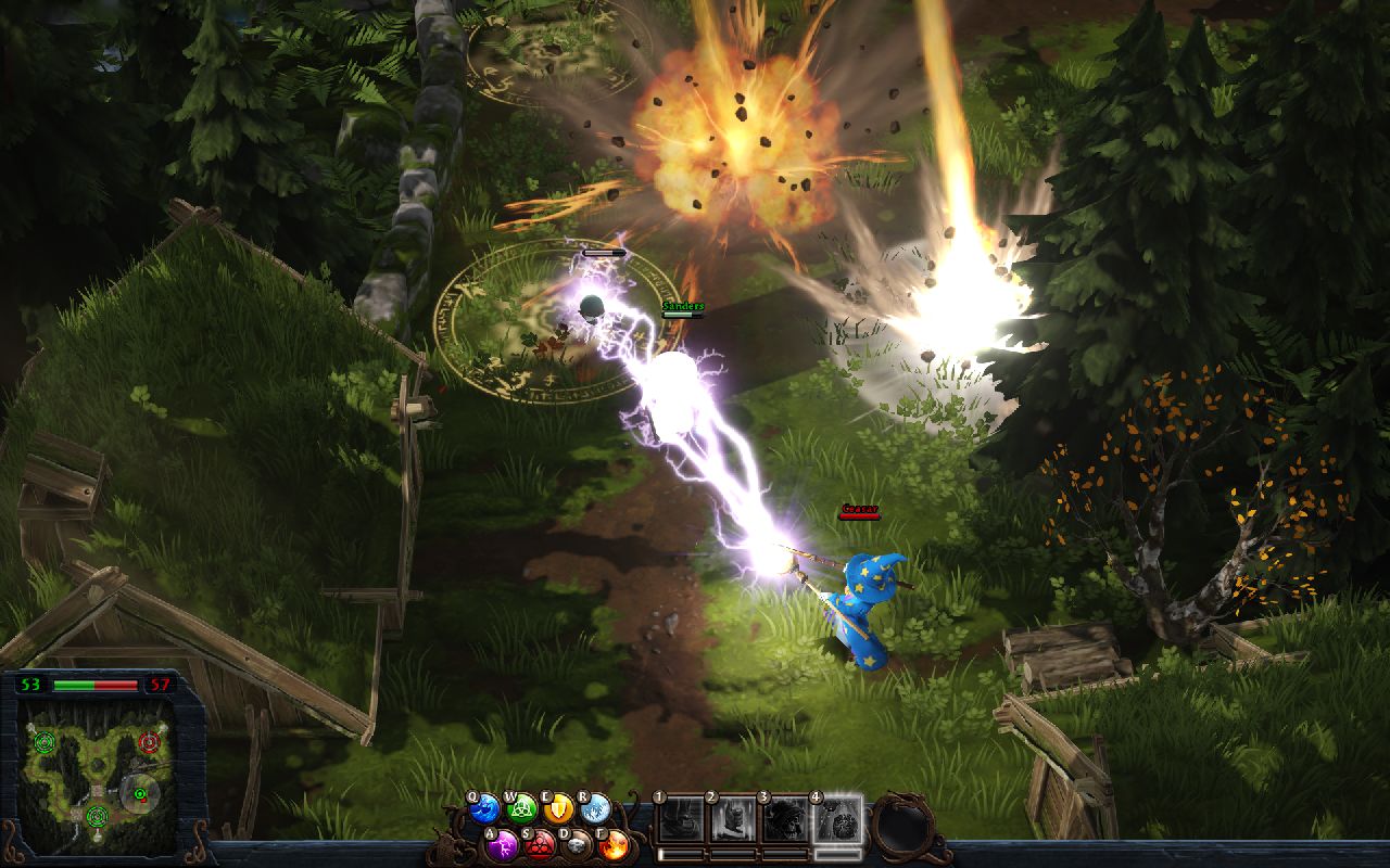 Скриншот из игры Magicka: Wizard Wars - 24