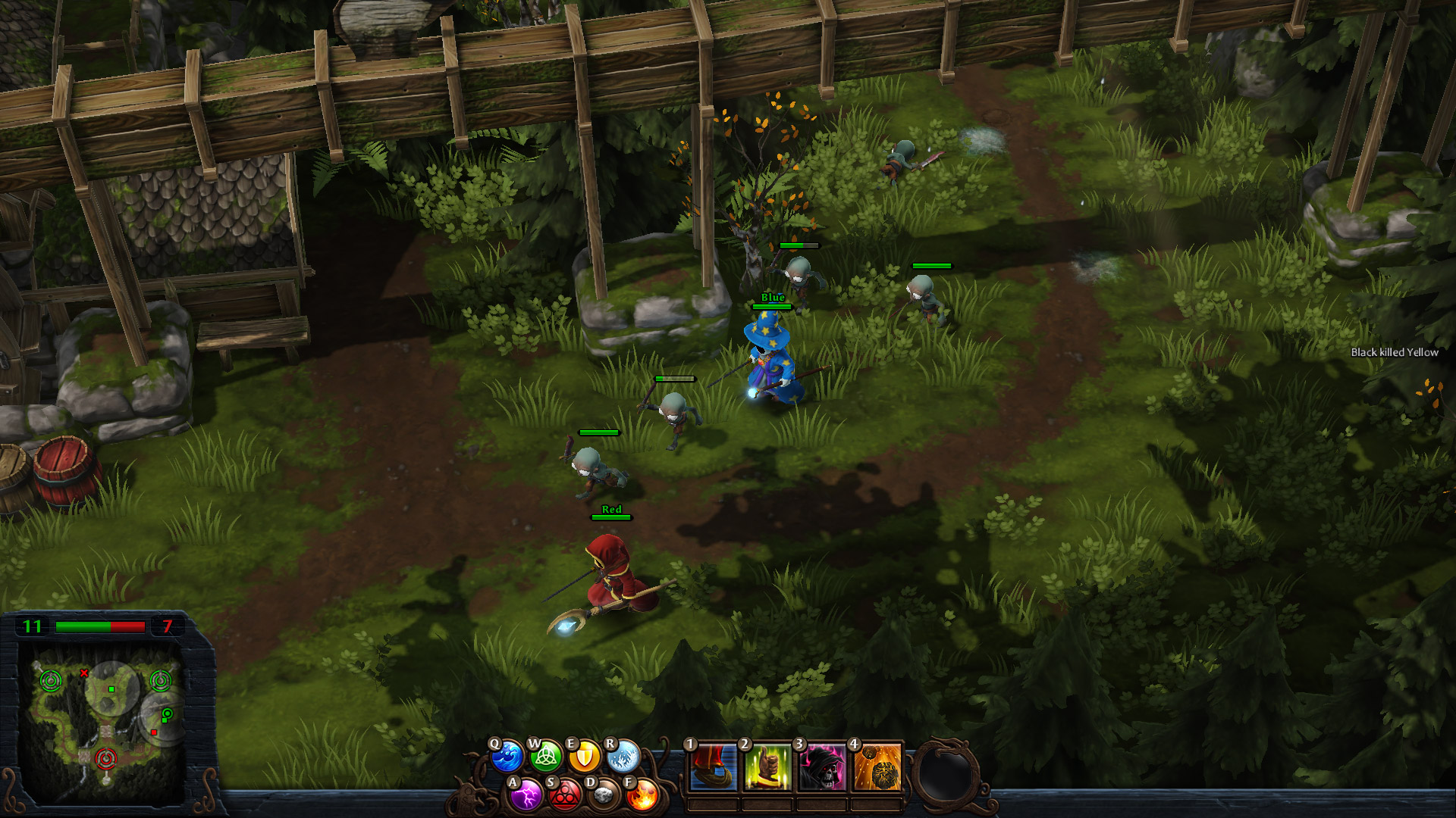 Скриншот из игры Magicka: Wizard Wars - 10