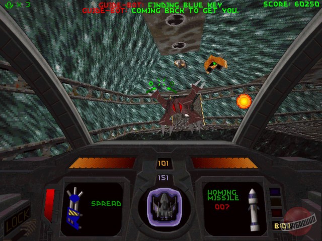 Скриншот из игры Descent 2 - 4