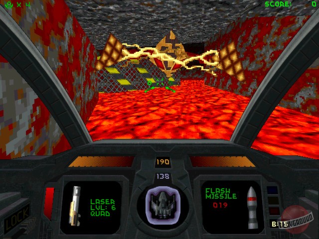 Скриншот из игры Descent 2 - 10