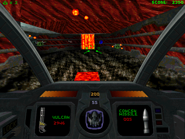 Скриншот из игры Descent 2 - 27