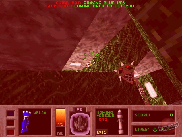 Скриншот из игры Descent 2 - 19