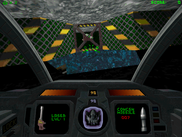 Скриншот из игры Descent 2 - 25