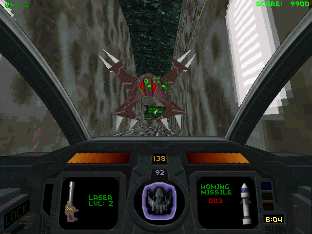 Скриншот из игры Descent 2 - 5