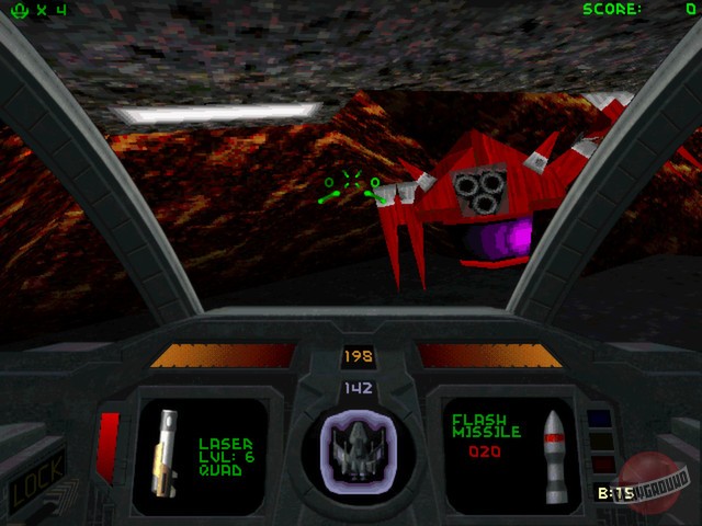 Скриншот из игры Descent 2 - 2