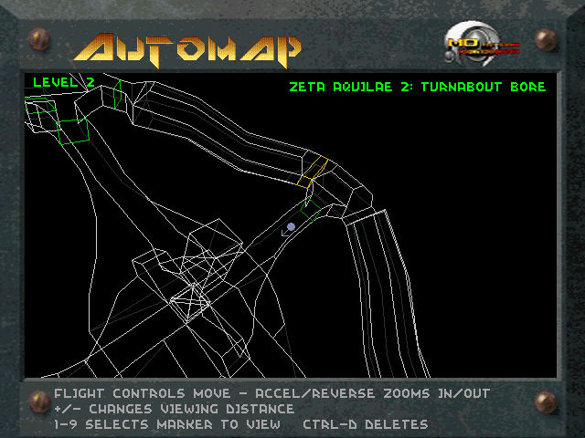 Скриншот из игры Descent 2 - 28