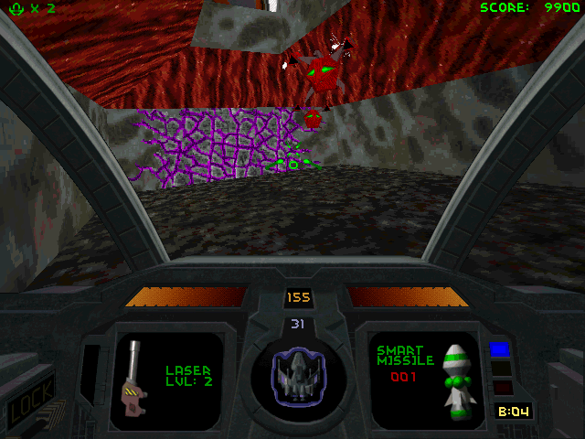 Скриншот из игры Descent 2 - 32