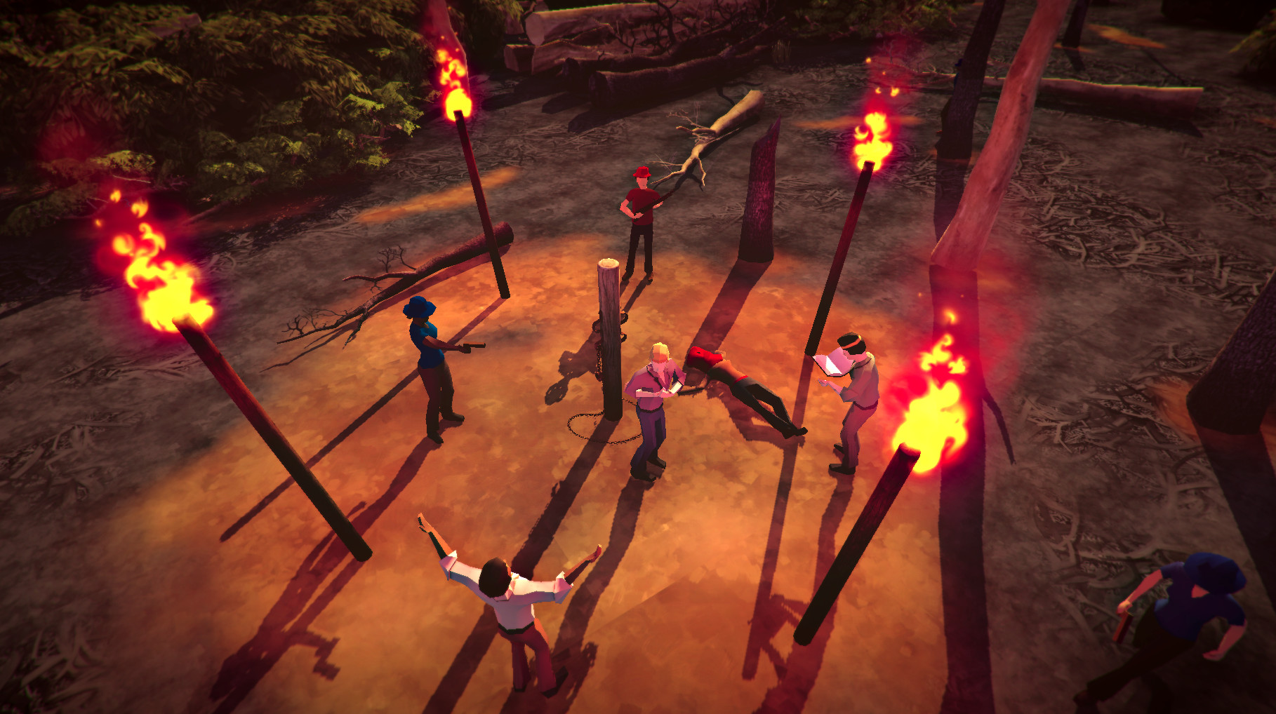 Скриншот из игры The Church in the Darkness - 2