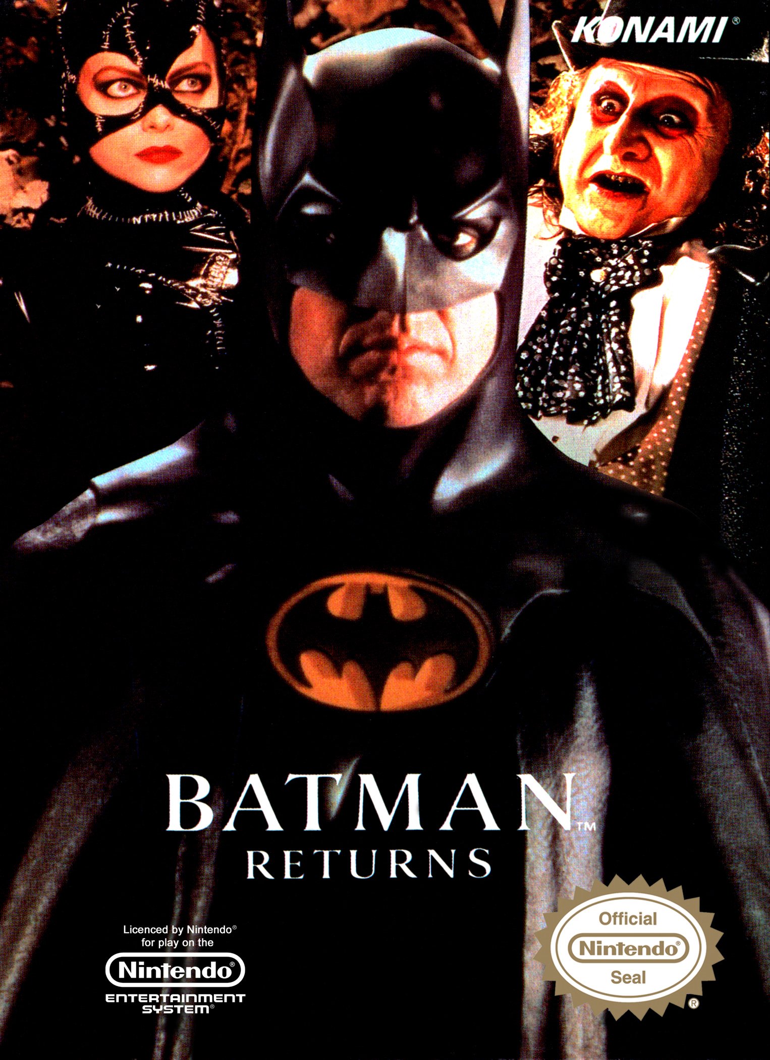 Обложка игры Batman Returns