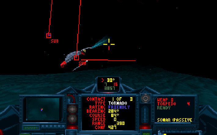 Скриншот из игры SubWar 2050 - 6