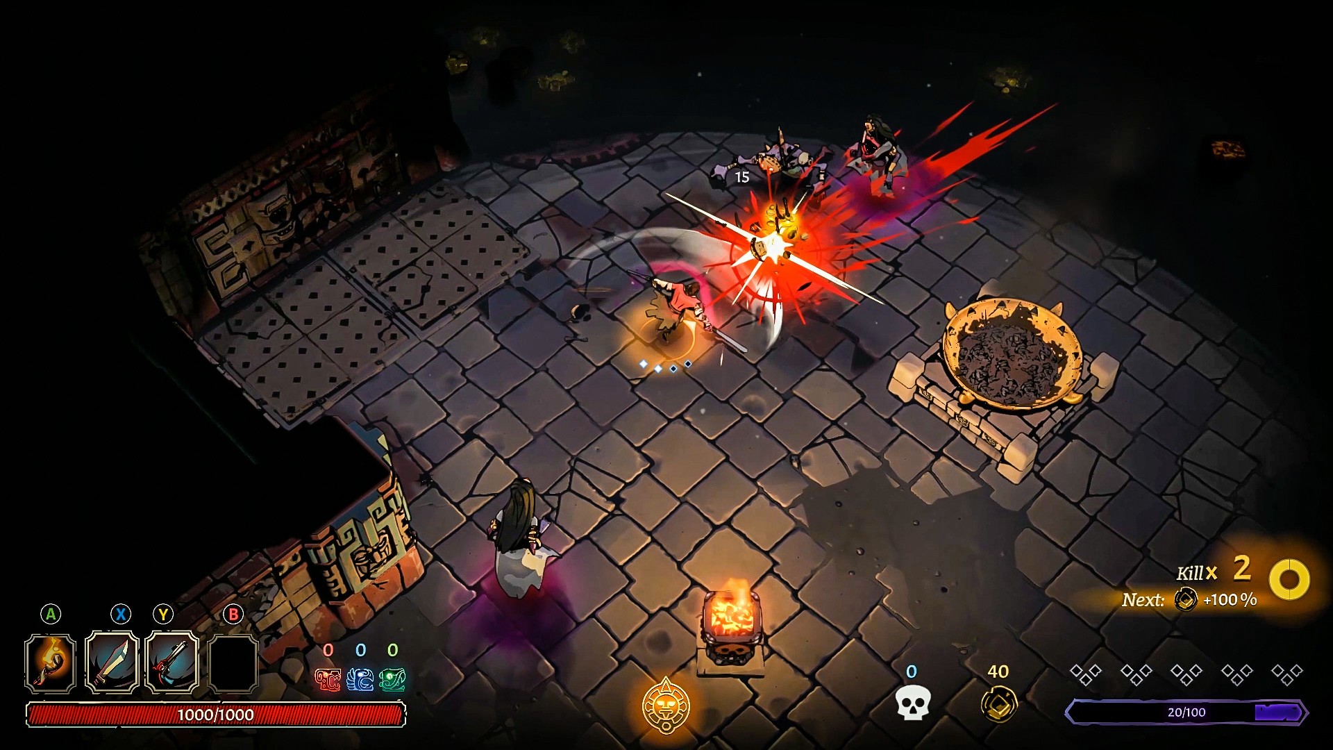 Скриншот из игры Curse of the Dead Gods - 16