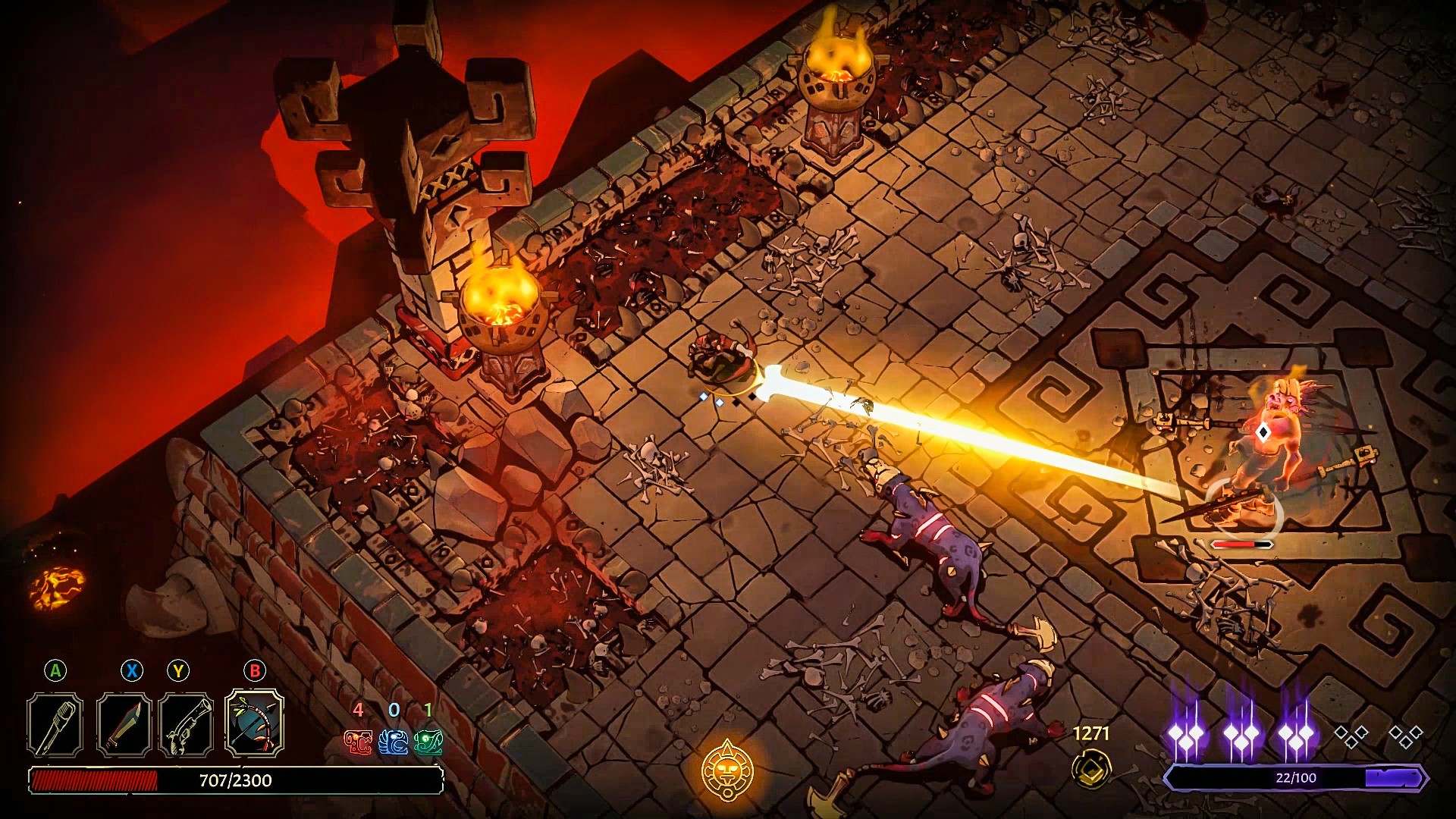 Скриншот из игры Curse of the Dead Gods - 26